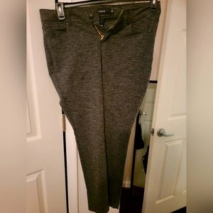 Gray button up legging torrid size 12